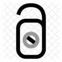 Do Not Disturb Door Hanger Door Label Icon