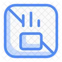 Do Not Drop Sign Cross Icon