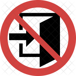 Do Not Enter Icon Download In Flat Style