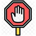 Road Traffic Warning Icon