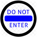 Warning Danger Prohibition Icon