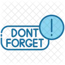 Reminder Deadline Alert Icon