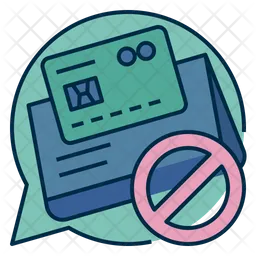 Do Not Give Financial Information  Icon