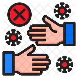 Do Not Handshake  Icon