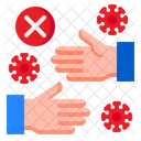 Do Not Handshake  Icon