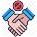 Do Not Handshake  Icon