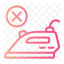Do Not Iron No Iron Icon