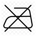 Do not iron  Icon