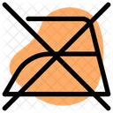 Do Not Iron  Icon