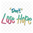 Do not lose hope  Icon