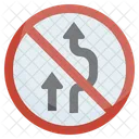 Do Not Overtake  Icon