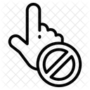 Do Not Touch  Icon