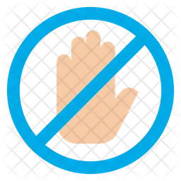 Do not touch  Icon