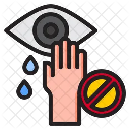 Do Not Touch Eye  Icon
