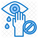 Eye Covid Coronavirus Icon