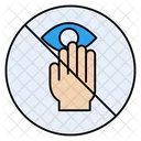 Donottouch Eyes Stop Icon