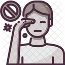 Do Not Touch Eye Avoid Eye Touch User Icon