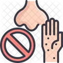 Do Not Touch Nose  Icon