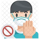 Do Not Touch Your Face Mask Do Not Touch Face Icon