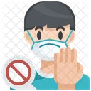 Do Not Touch Your Face Mask Do Not Touch Face アイコン