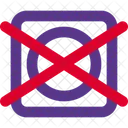 Do Not Tumble Dry No Tumble Dry Forbidden Icon