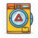 Do Not Wash Wash Laundry Icon