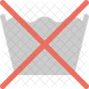 Do Not Wash Icon