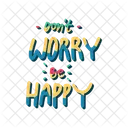 Do not worry be happy  Icon