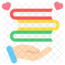 Doacao De Livros Educacao Livro Icon