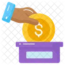 Doacao Caridade Dolar Ícone