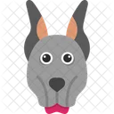 Doberman Dog Animal Icon