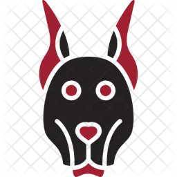 Doberman  Icon