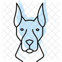 Doberman Perro Mascota Icono