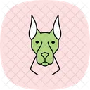 Doberman Perro Mascota Icono