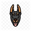 Doberman Pinscher Dog Icon