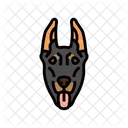 Doberman Pinscher Dog Icon