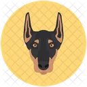 Doberman Pinscher Doberman Dog Dobermann Icon