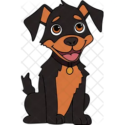 Doberman Puppy  Icon