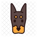 Dobermann Dog Puppy Icon