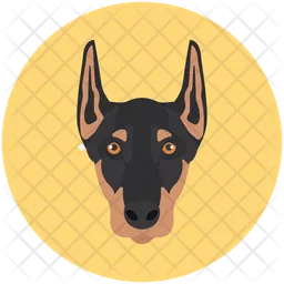 Dobermann pinscher  Symbol