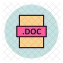 File Type Doc File Format Icon