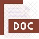 Doc Format Type Icon