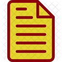 Doc Document List Icon