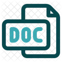 Doc Arquivo Doc Documento Ícone