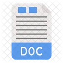 Document File Extension Icon