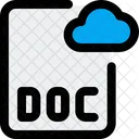 Doc Cloud File Cloud File File Icon
