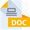 Doc Datei Doc Dateiformat Symbol