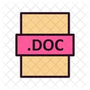 Doc Datei Doc Dateiformat Symbol