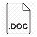 Doc Datei Doc Format Doc Erweiterung Symbol