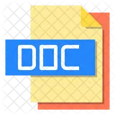 Doc File File Type Icon